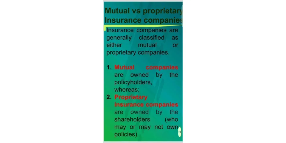 All of the following are characteristics of a mutual insurance company except