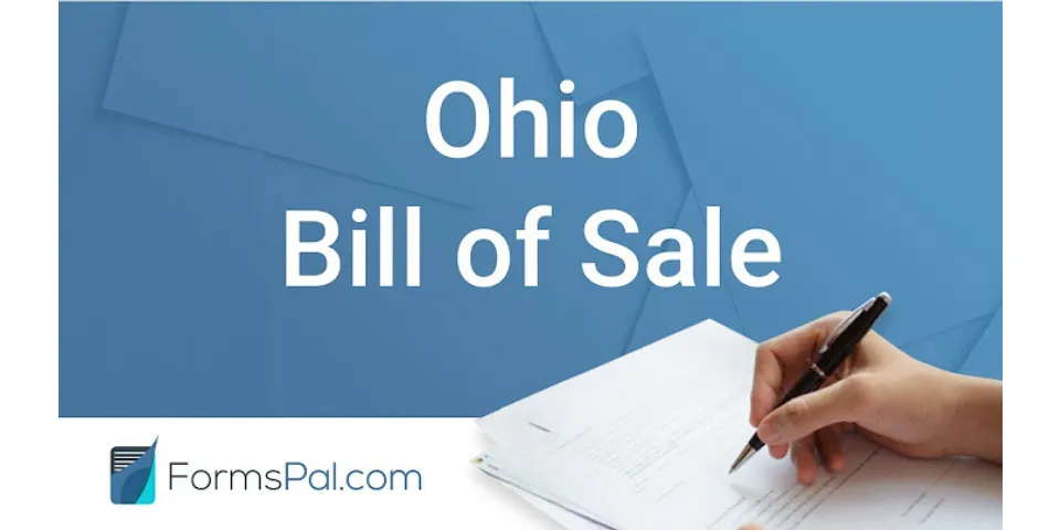 can-i-get-a-title-with-a-bill-of-sale-in-ohio