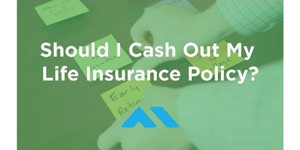 Can you cash out a universal life insurance policy?