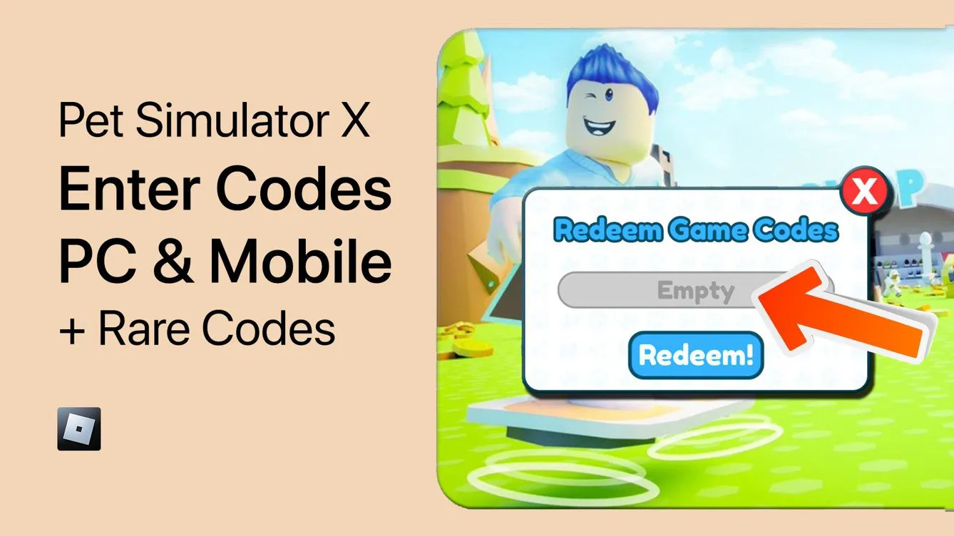 Pet Simulator X - How To Enter Codes on Roblox Mobile &amp; PC ( +Rare Codes)