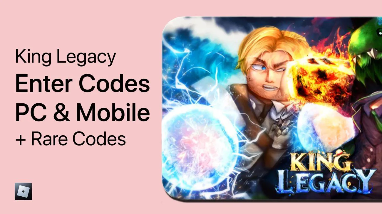 King Legacy - How To Enter Codes on Roblox Mobile &amp; PC (+ Rare Codes)