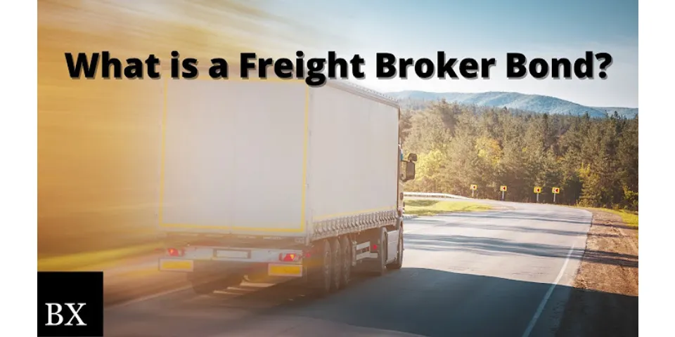 How do I file a freight brokers bond?