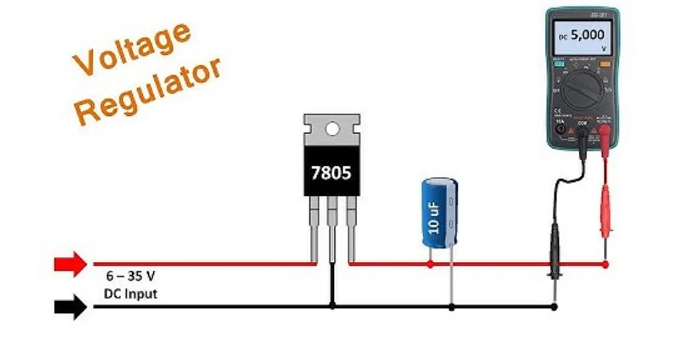 How do I know if my voltage regulator is working?