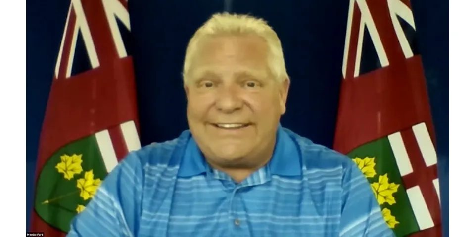 How do you address the premier of Ontario?