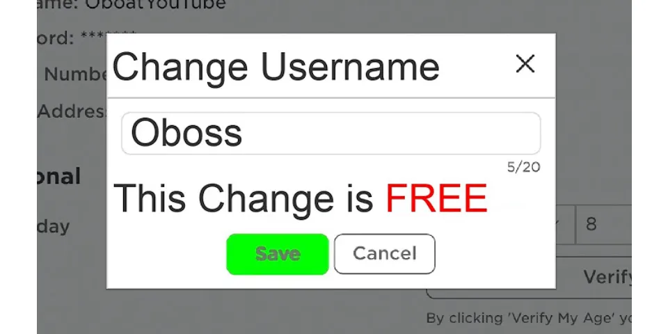 How do you change your name on Roblox for Free 2021?