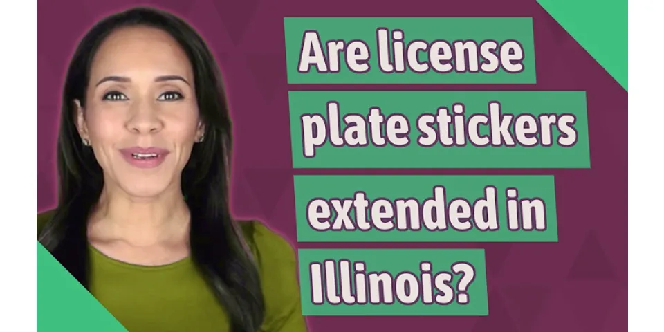 How long do you have to get your registration sticker after it expires in Illinois