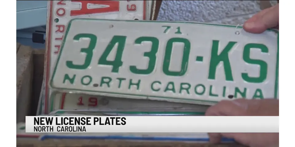 How long do you have to turn in your license plates in NC?