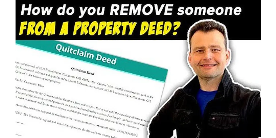 How long does a quit claim deed take to process