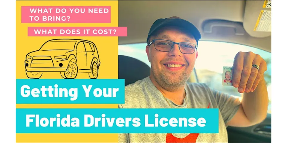 How much does it cost to switch your license to a Florida license?