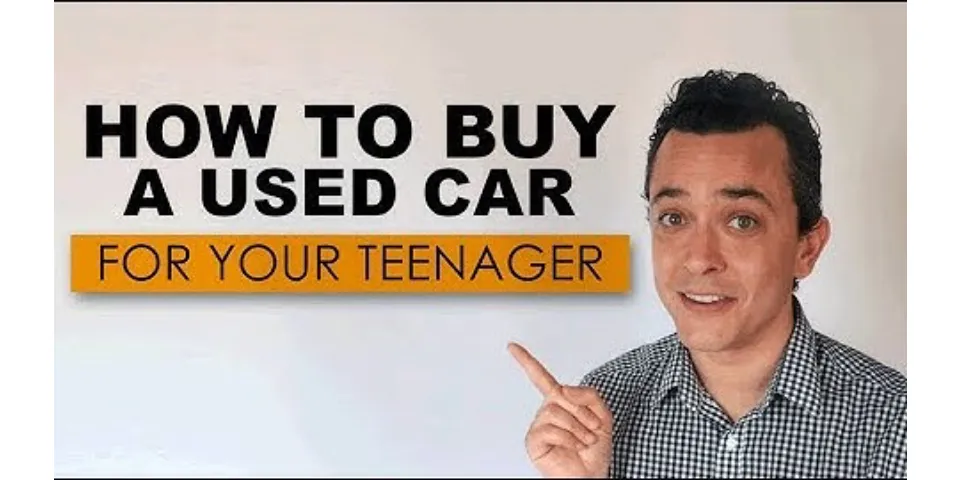 How much is a used car for a teenager