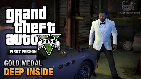 GTA 5 - Mission 46 - Deep Inside First Person Gold Medal Guide - PS4
