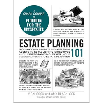 book cover estate planning 101 by vicki cook and amy blacklock women who money
