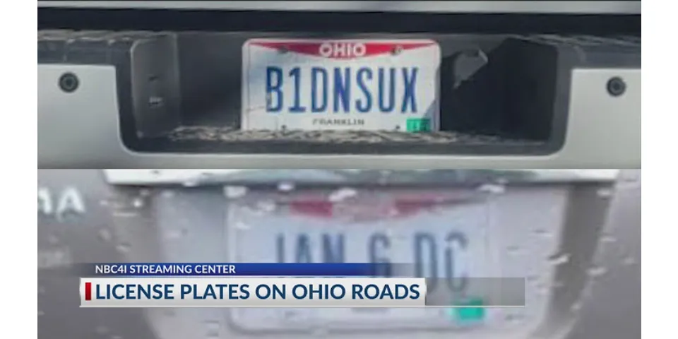 What documents do I need to transfer license plates in Ohio?