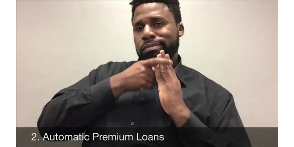What does automatic premium loan mean in insurance?