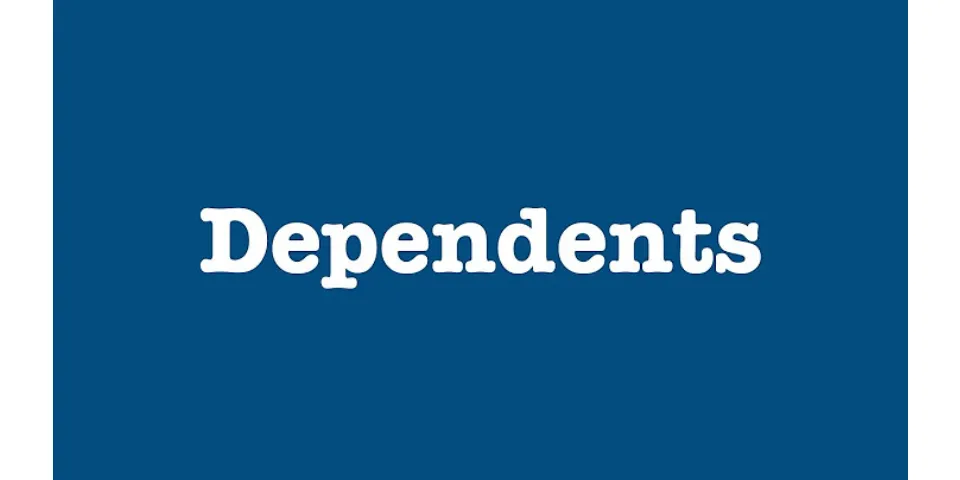 What is a dependent in tax