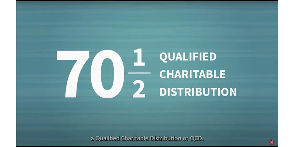 What is a qualified charitable contribution