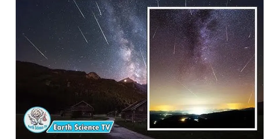 What time is the Perseids meteor shower tonight?