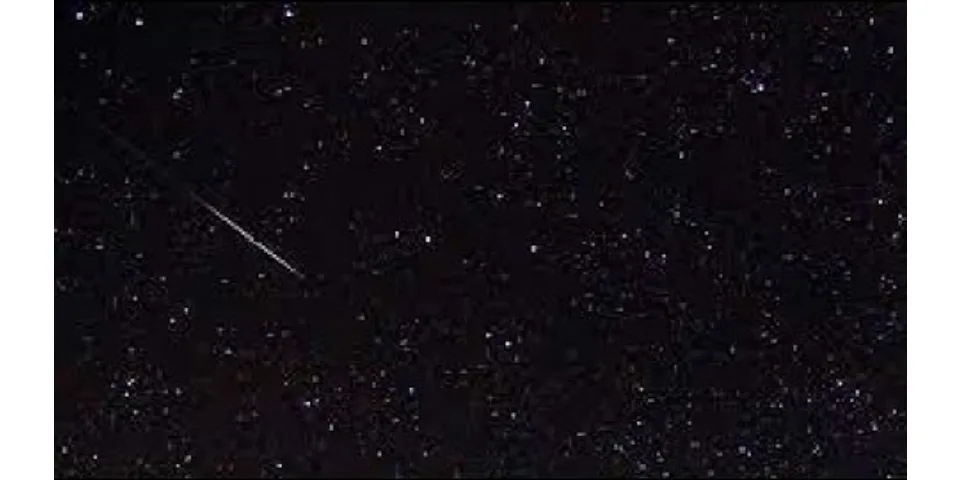 Which meteor shower is the strongest?