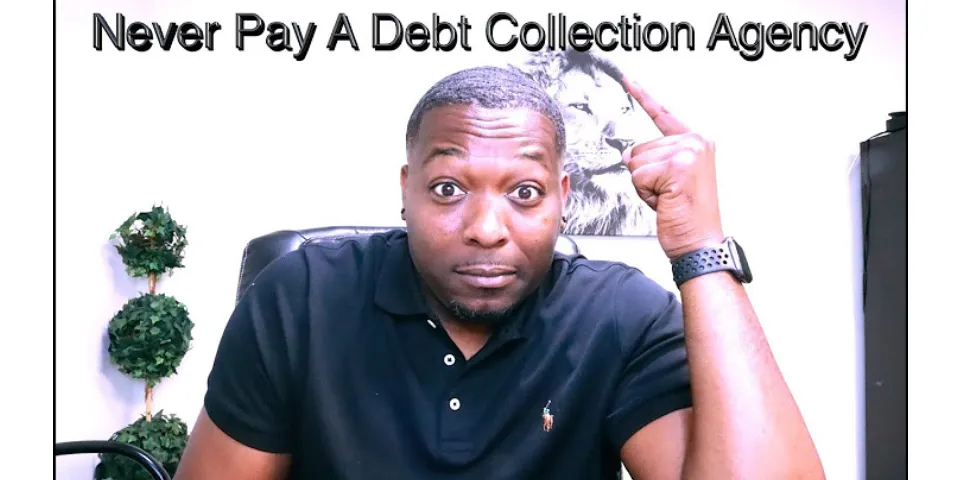 Why you should never pay a collection agency